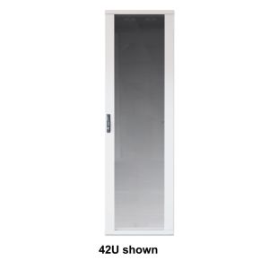 Intellinet 715416 19" 42U 600x800 Gray Floor Rack with Glass Door