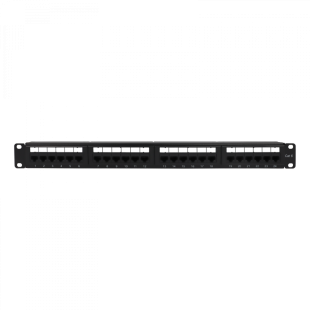 Panel conectorizado Rack 19'' 1U hasta 24RJ45 CAT6 UTP Hembra