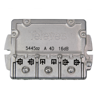 4-way flange tap (16 dB)