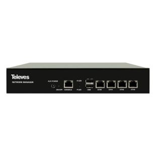 Gestor de Red 4XGbE: Router y Firewall de Televes