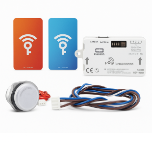 Microaccess 120131M – Kit con Antena Exterior con memoria
