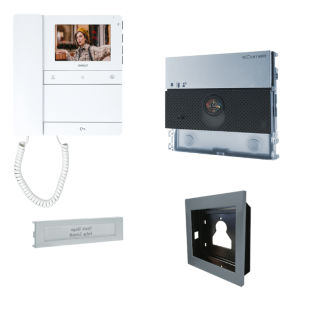 Kit Videoportero 2 hilos para 1 vivienda con placa ULTRA y monitor CHRONOS de Comelit foto 5