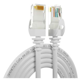 Latiguillo UTP Cat 6A LSZH gris Openetics OPE67210 de 10 metros con conectores RJ45