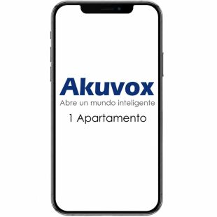 Licencia Akuvox AK-COUPON-FOREVER para 1 apartamento sin monitor compatible con la aplicación Akuvox SmartPlus en comunidades residenciales.