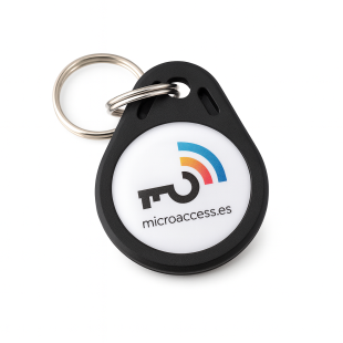 Llavero NFC Personalizable Incopiable para Control de Accesos Número 2 de Microaccess