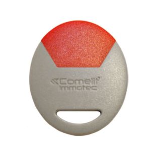 Llavero de proximidad Comelit SK9050R/A rojo para control de accesos.