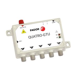 Receptor Óptico 4 SAT+TDT QUATRO-GTU Ikusi 4953