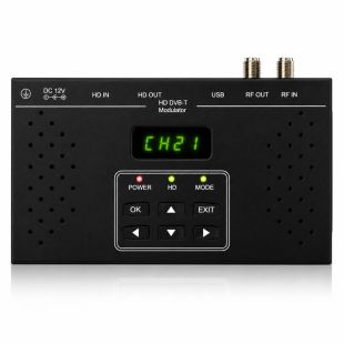 Modulador HDMI a DVB-T FTE MODIG S con loop HDMI y salida RF 110 dBµV