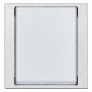 Golmar Large Informative Display Aluminum Module for Nexa Panel