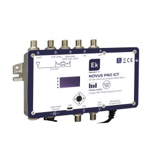 Central Programable 5 Entradas 2xUHF/DAB/FM/SAT Novus Pro ICT de Ek