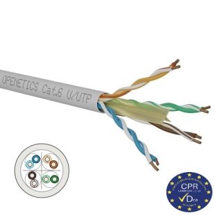 Bobina de Cable 305m Categoría 6 para Interior Blanco DCA LSZH de Openetics