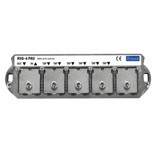 PAU Repartidor 6 Salidas Conector Clema 12 dB de Telmor