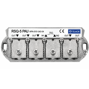 PAU Repartidor 5 Salidas Conector Clema 10 dB de Telmor