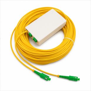 PAU fibra óptica GTLAN 2 salidas SC/APC con cable preconectorizado de 80 m