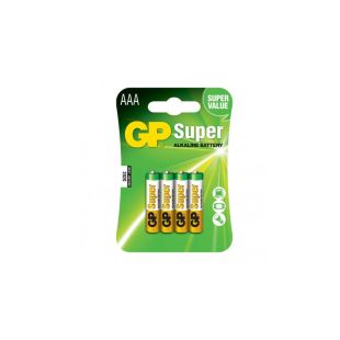 Pila Alcalina LR-03 AAA Blisterx4 de GP