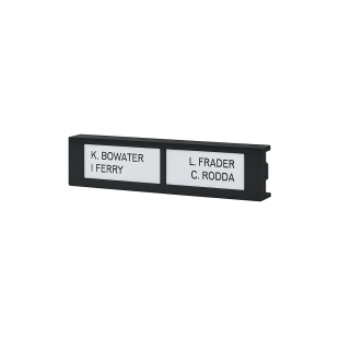 Pulsador Doble Metal Ultra Comelit UT9212MB