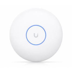 Punto de acceso WiFi 7 Ubiquiti U7-LR de interior con puerto 2.5GbE y alimentación PoE+