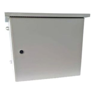 Powergreen 19'' 18U 600x600 Outdoor Wall Rack Enclosure with Included Accessories
