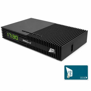 Receptor satélite Digiquest TIVUSAT Classic Ti9 Full HD con Smartcard tivùsat incluida