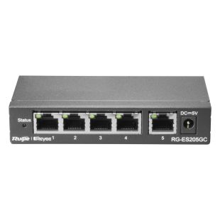 Reyee RG ES205GC – Switch 5 puertos Gigabit gestionable en la nube