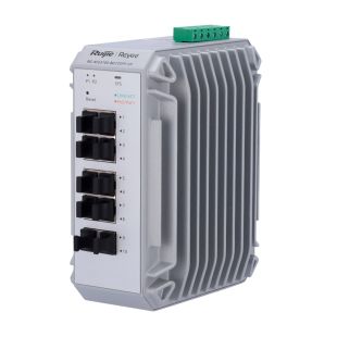 Reyee Industrial Switch 8 Ports 1GB POE+ and 2 SFP+1Gb 240W DIN Rail