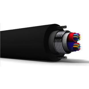 Cable 12 F.O. monomodo con armadura metálica corte 500m