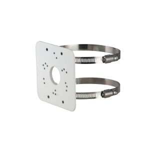 Soporte abrazadera de columna SAM-4696 para domos y cámaras CCTV