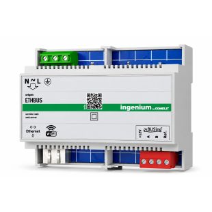 Servidor web Comelit ETHBUS4 para instalación domótica BUSing con Ethernet y WiFi