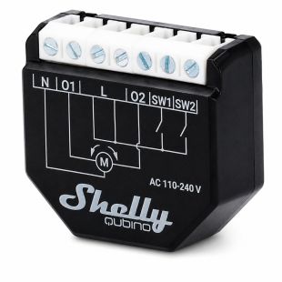 Shelly Wave Shutter Z-Wave smart controller for motorised shutters, awnings and blinds