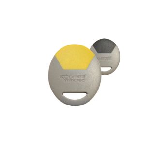 Comelit SK9050GY/A Gray-Yellow Standard Proximity Key Ring SK9050GY/A