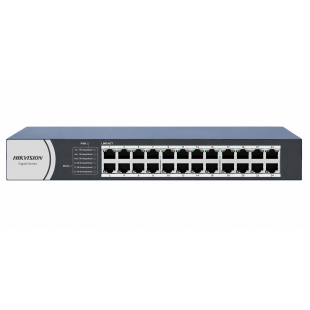 Switch 24 Puertos RJ45 1GB 18 W de Hikvision