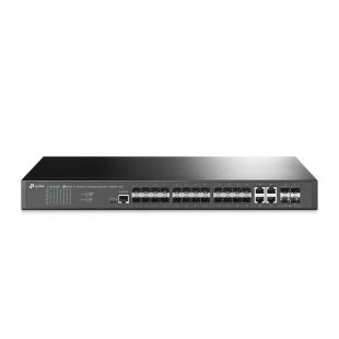 Switch gestionable 20 puertos SFP 1Gb + 4 SFP/RJ45 y 4 SFP+ 10GE Omada – TP-Link TL-SG3428XF