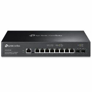 Switch gestionable TP-Link TL-SG3210X-M2 con 8 puertos 2.5 Gigabit Ethernet y 2 puertos SFP+ 10Gb para redes empresariales Omada SDN