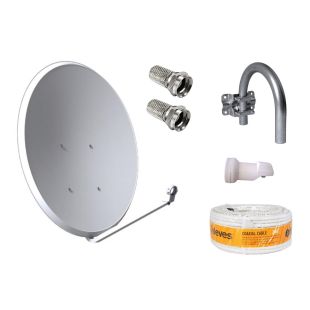 Kit parabólica 80cm
