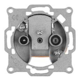 Telmor GSK-694 – Toma final TV y SAT LTE700 con conector IEC