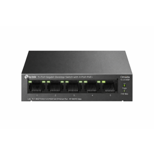 Switch 5 Puertos Giga 10/100/1000 4 POE+ 74,46 W Omada de TPLINK