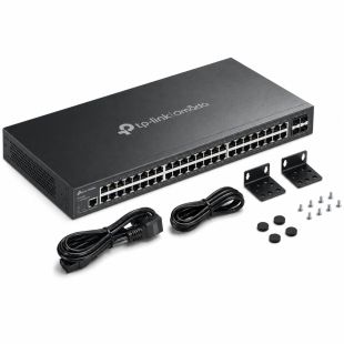 TP-Link TL-SG3452X switch gestionable Omada L2+ con 48 puertos Gigabit y 4 puertos SFP+ 10G para redes empresariales