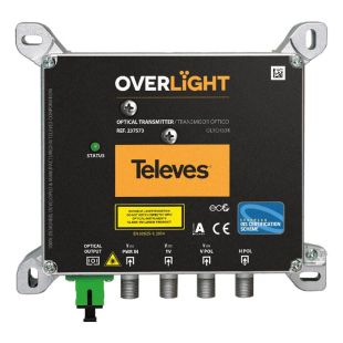 Transmisor óptico Televes Overlight DWDM canal 33, referencia 237573