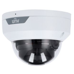 Cámara IP Domo 4Mpx Fija 2.8mm IR 30m MicroSD Micrófono de Uniview