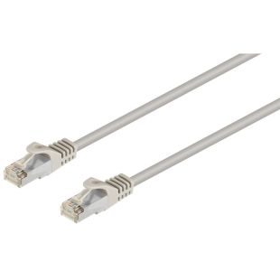 Latiguillo FTP CAT6A RJ45 Cobre LSZH Gris 7.5m