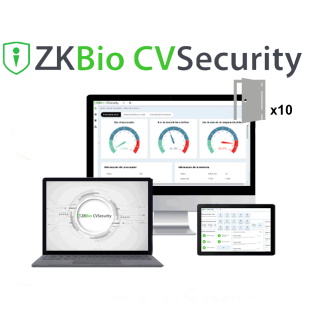 ZKBio CVSecurity Access Control Software License for 10 Doors from ZKTeco