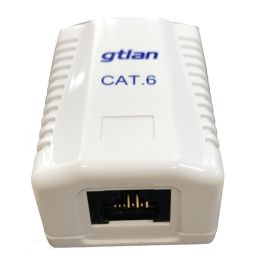GTLAN Surface Rosette with RJ45 Female Connector