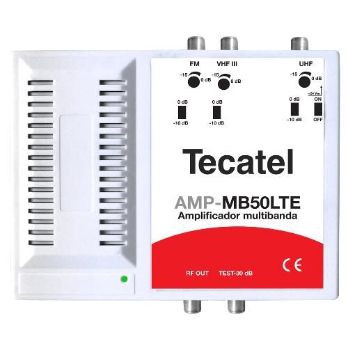 Central amplificadora Tecatel AMP-MB50FIL con LTE 5G y FI