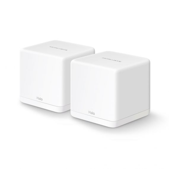Pack 2 WiFi Mesh Repeaters 1300Mbps Mercusys HALO H30G