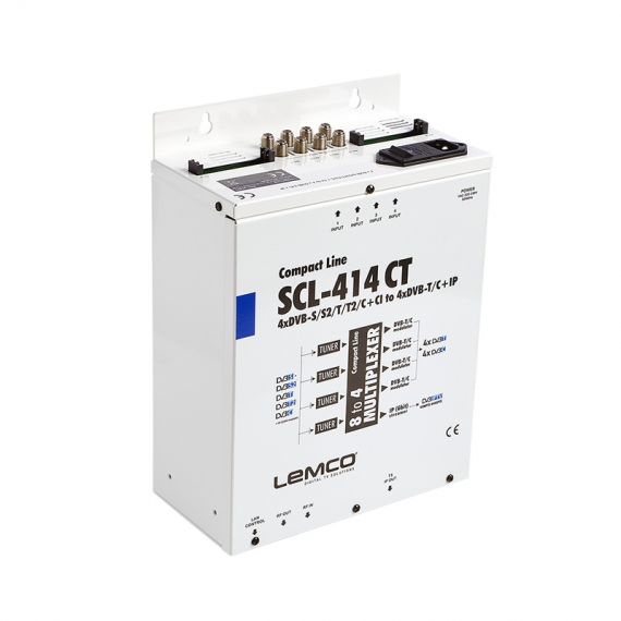 Transmodulador Compacto Lemco SCL-414CT