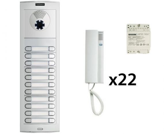 DUOX Doorphone Kit for 22 Homes Fermax