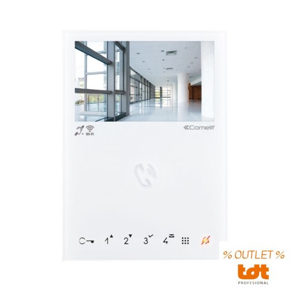 Monitor Mini HF Blanco WIFI/GW para Kit VIP
