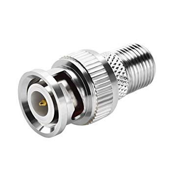 BNC Male to F Female Adapter