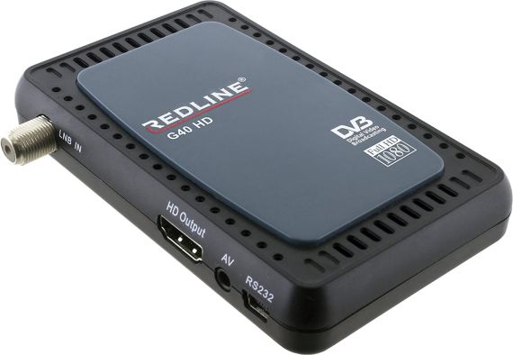 Receptor Satélite G40 HD Redline Full HD 1080p USB 2.0
