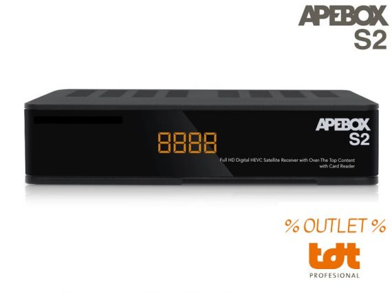 HD Satellite Receiver APEBOX S2 Outlet